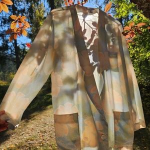 Vintage Miami Silk Blazer